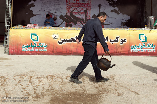 ۷۰ درصد مواکب مرز شلمچه مستقر شده اند