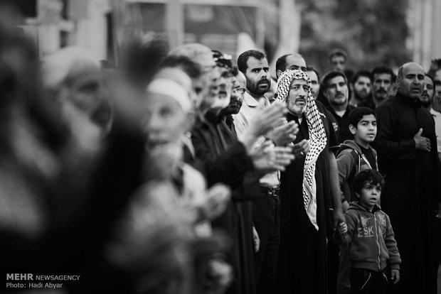 تجلیل از مقام حسن فخری پیر غلام و ذاکر خرمشهری