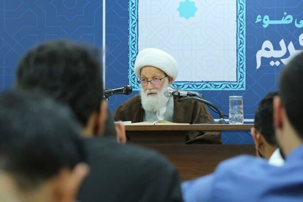 اولین جلسه سخنرانی آیت الله عیسی قاسم در ماه رمضان برگزار شد